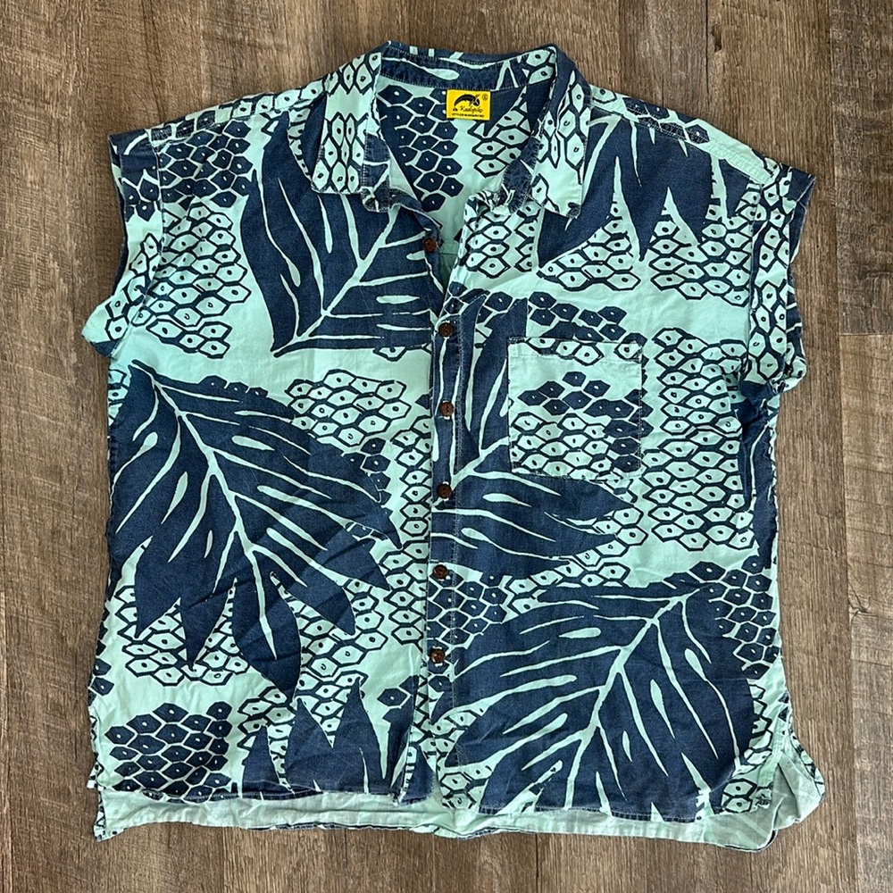 Kealopiko XL Women’s Aloha Shirt